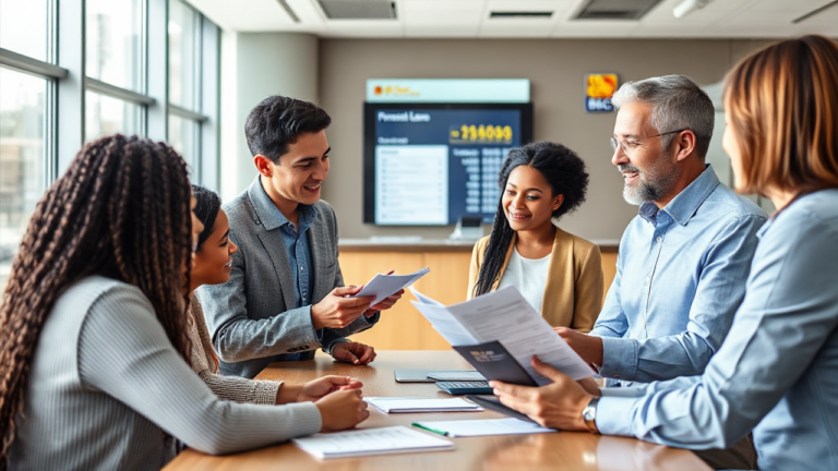 An individual exploring their options for RBC personal loans to meet financial goals.