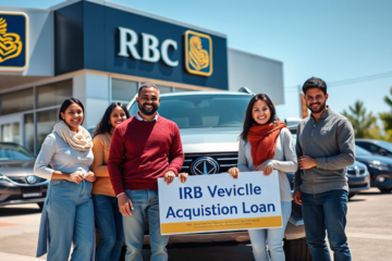 A satisfied customer purchasing a vehicle through RBC's Vehicle Acquisition Loan program.