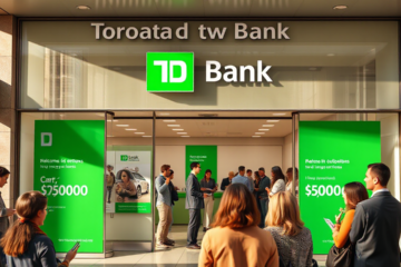 Illustration of TD Bank personal loan benefits and options.