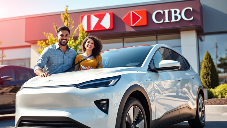 CIBC Vehicle Acquisition Loan options for financing a new or used car.