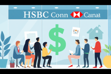 A person considering options for a personal loan from HSBC Bank Canada, representing flexible financing solutions.