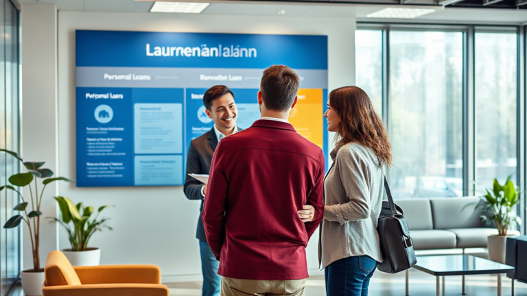 Image representing personal loans offered by Laurentian Bank of Canada.