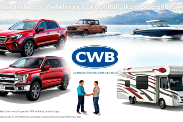 A person purchasing a vehicle with financing options from Canadian Western Bank.