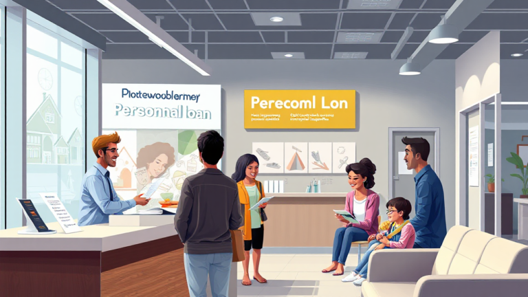 Illustration of Bridgewater Bank personal loan options