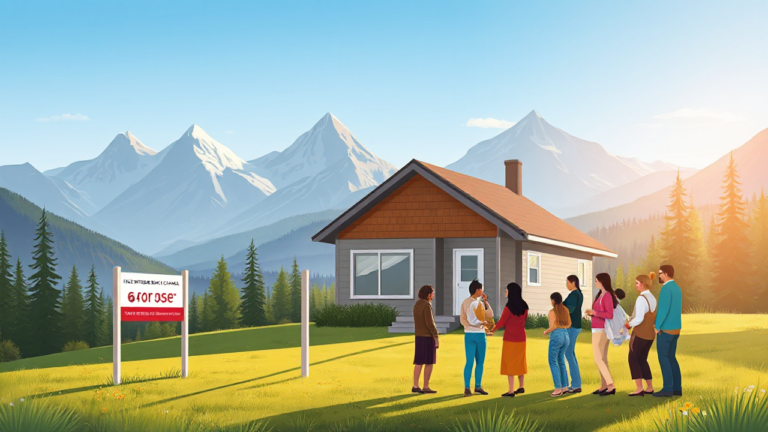 A family standing in front of their new home, symbolizing the empowerment through First Nations Bank of Canada real estate loans.