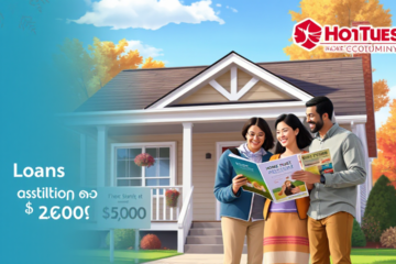 A person reviewing financial options for Home Trust Company personal loans.