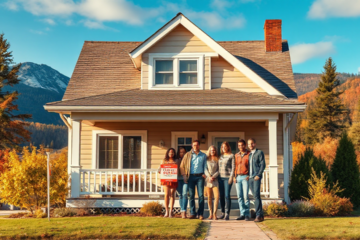 A welcoming home symbolizing flexible mortgage solutions by Haventree Bank.