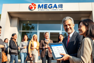 A visual overview of Mega International Commercial Bank's personal loan offerings, highlighting financial flexibility and support.