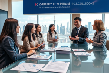 A person reviewing personal loan options from Korea Exchange Bank, highlighting financial opportunities and asset leverage.