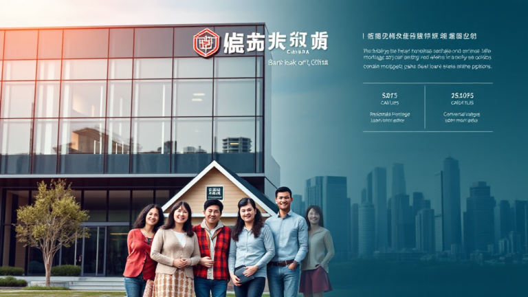 Bank of China Canada offers real estate loans for both residential and commercial properties.