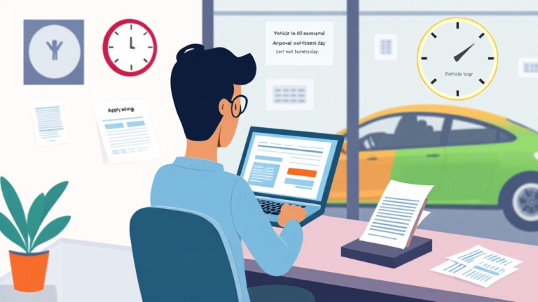 A person applying for a vehicle loan from ANZ online.