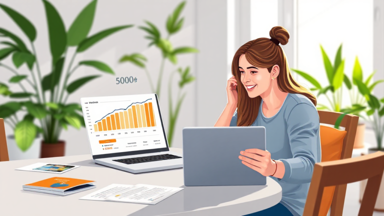A person reviewing options for a $5,000 personal loan at Suncorp Bank.