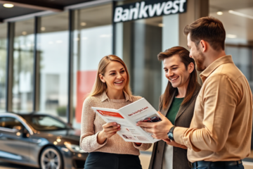 A person considering a vehicle loan at Bankwest for up to $10,000.