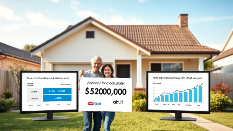 A family reviewing home loan options with AMP Bank