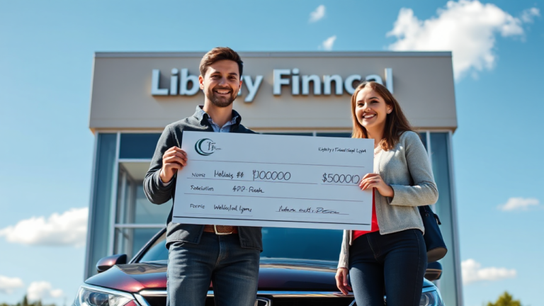 Liberty Financial vehicle loan options up to $10,000