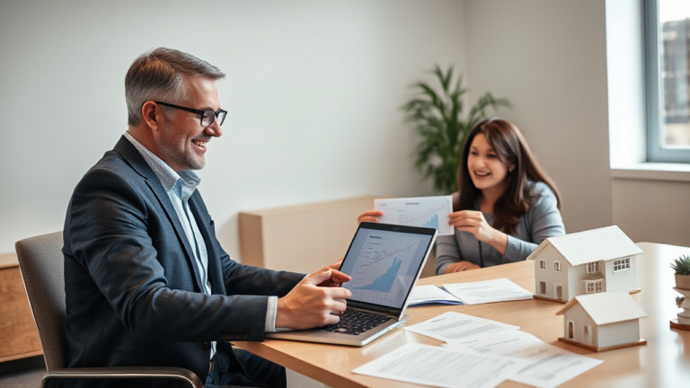 A person reviewing home loan options with Resimac.