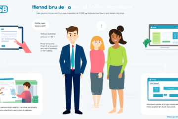 A person applying for a $5,000 personal loan from TSB Bank online.