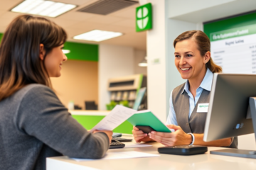 A person reviewing loan options with Co-operative Bank for a $5,000 personal loan.