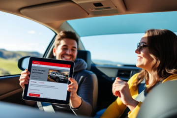 A person applying for a vehicle loan at Westpac for a new car purchase.