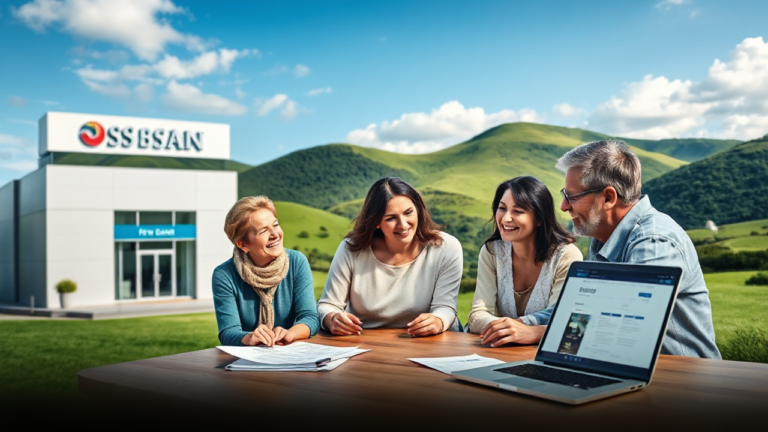 A person exploring financial options for a personal loan with SBS Bank.