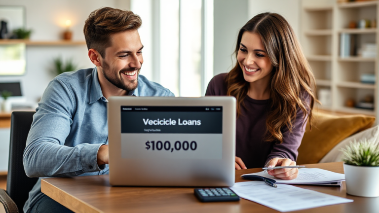 An overview of how to take out a vehicle loan from Heartland Bank.