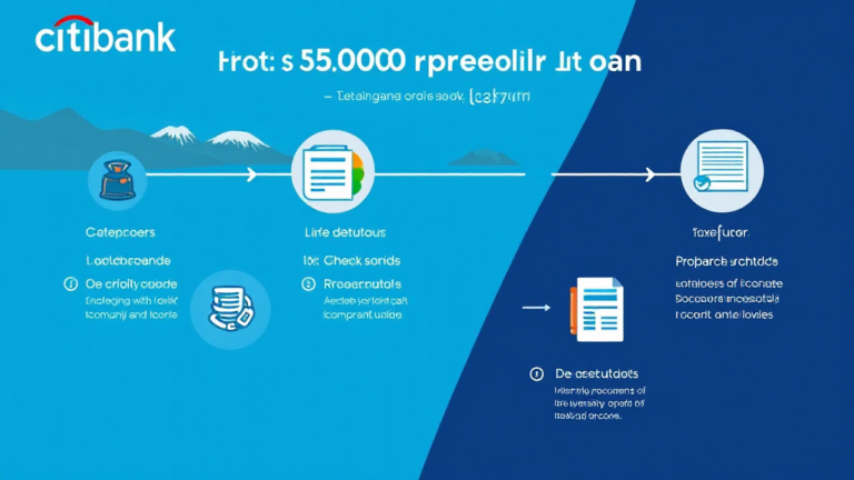 Guidelines for obtaining a $5,000 personal loan from Citibank in New Zealand.
