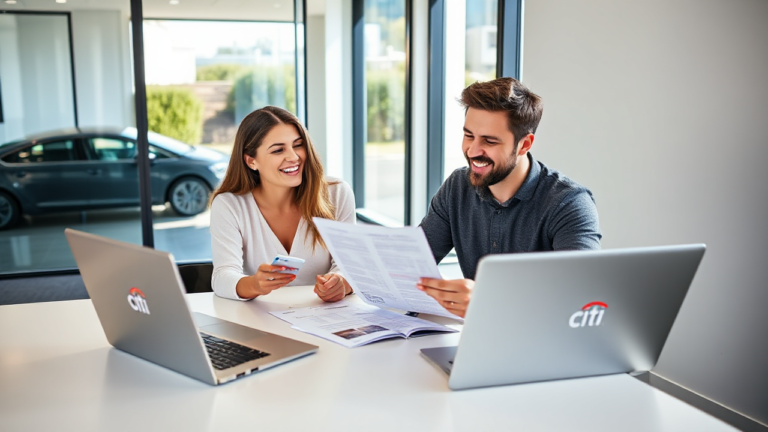 Guide on obtaining a $10,000 vehicle loan from Citibank