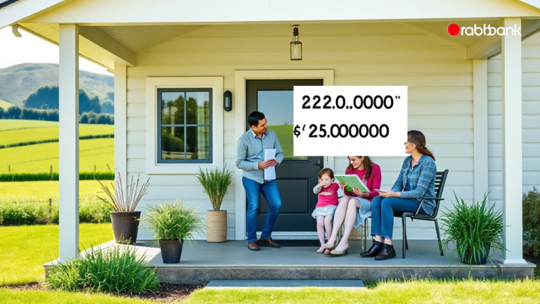 A couple discussing financing options for their new home, emphasizing a $20,000 home loan.