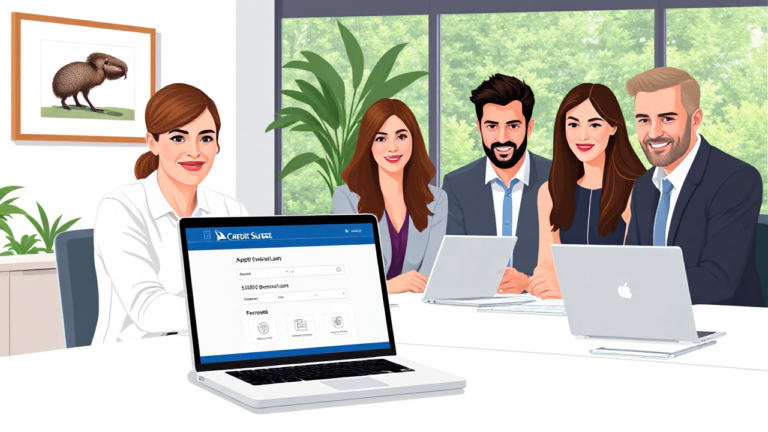 A customer exploring options for a $5,000 personal loan with Credit Suisse.