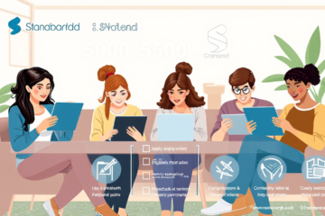 A person applying for a personal loan online with Standard Chartered Bank.