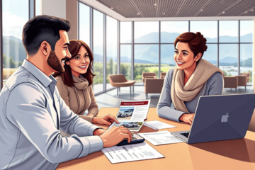 An individual considering options for a vehicle loan from Sumitomo Mitsui Banking Corporation.