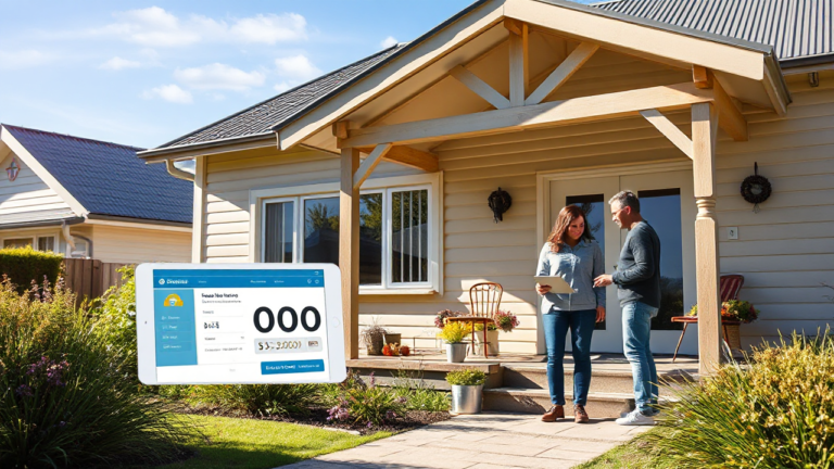 Individuals discussing home financing options with SMBC