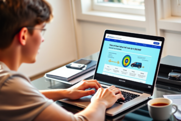 A person applying for a vehicle loan at Mizuho Bank.