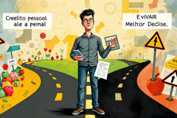 A person considering the pros and cons of personal credit options.