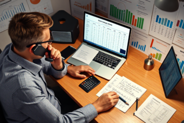 A person discussing debt negotiation options with a bank representative.