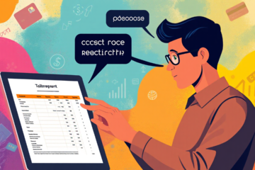 An image illustrating how to analyze a credit report for financial benefits.