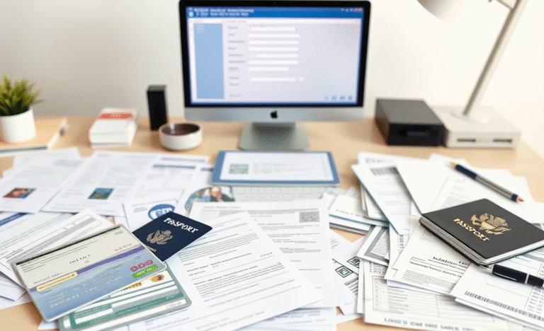 Documents required for applying for a credit card.