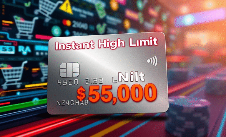 Featured image showcasing a high limit credit card with fast approval.