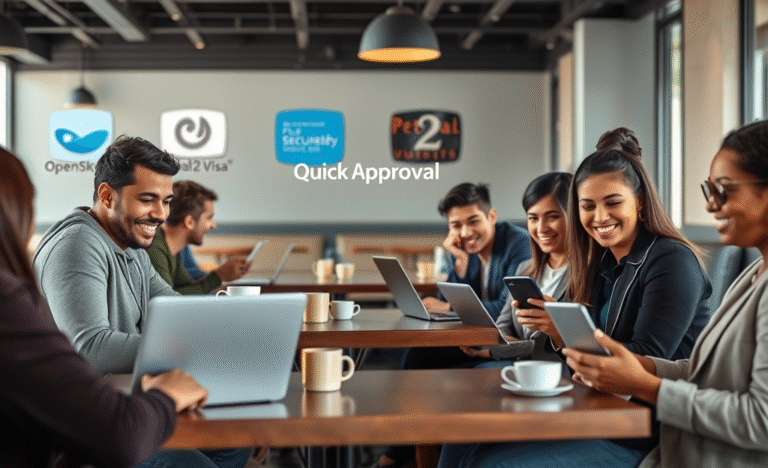 Person applying for a credit card online without income verification.