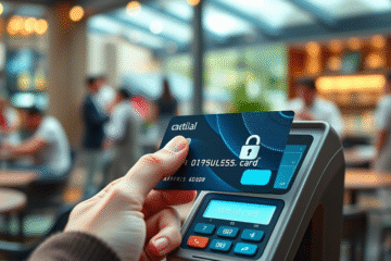 A modern contactless credit card featuring virtual payment technology for secure transactions.