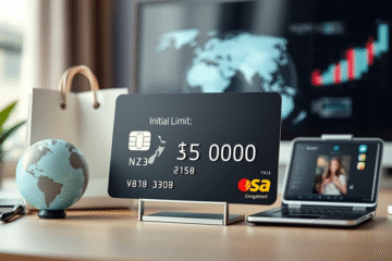 A featured image representing a credit card with a limit for purchases and payments.