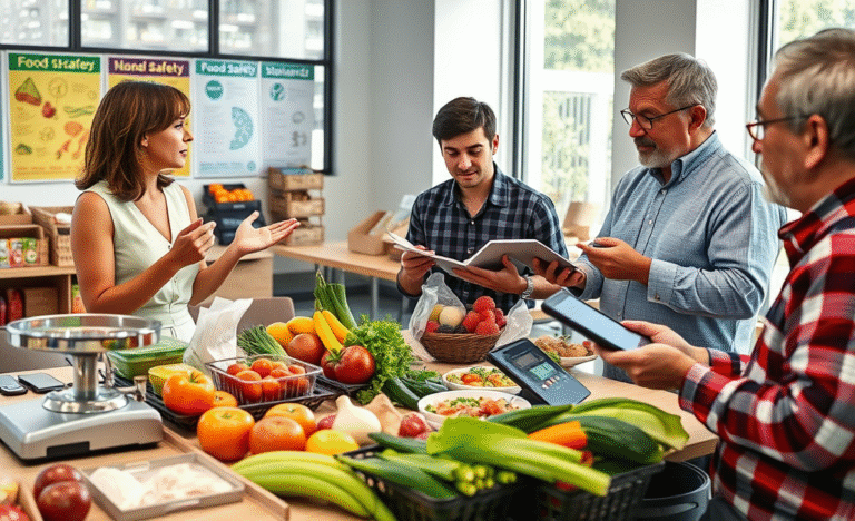 A professional exploring food safety standards and selection processes.