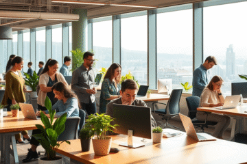 A glimpse into the daily work life at ANZ, showcasing a collaborative and supportive atmosphere.