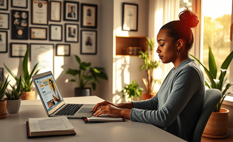 A guide on creating a champion profile on LinkedIn with key steps and tips.