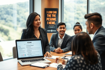 A professional resume highlighting soft skills such as communication and teamwork.